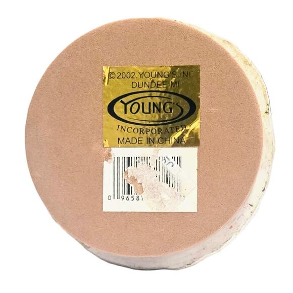 Young's Inc. Vintage Cutest Little Jar/Candle Stopper Christmas Angel w/Harp - Picture 7 of 8